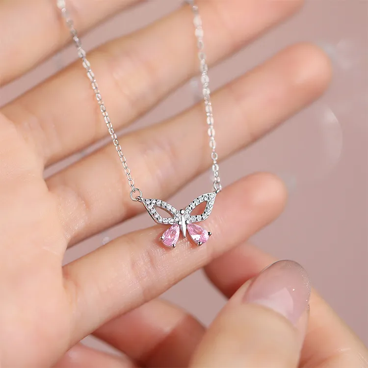ALI THE FOX 925 Sterling Silver Necklaces Women's-4