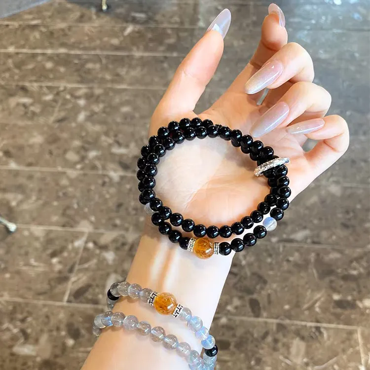 ALI THE FOX Agate Bracelets Unisex-3