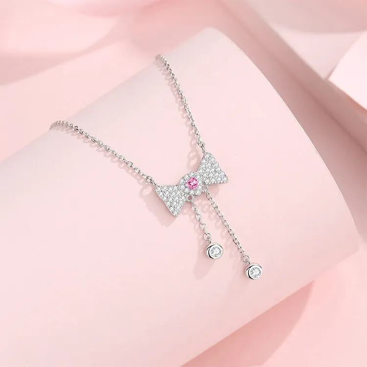 ALI THE FOX 925 Sterling Silver Necklaces Women's-5