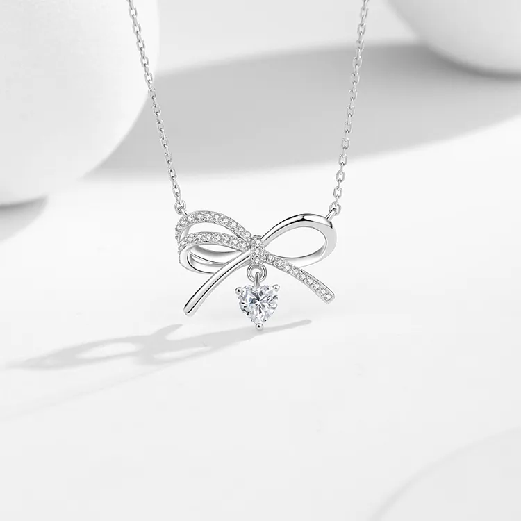ALI THE FOX S925 Silver Necklaces Women's-2