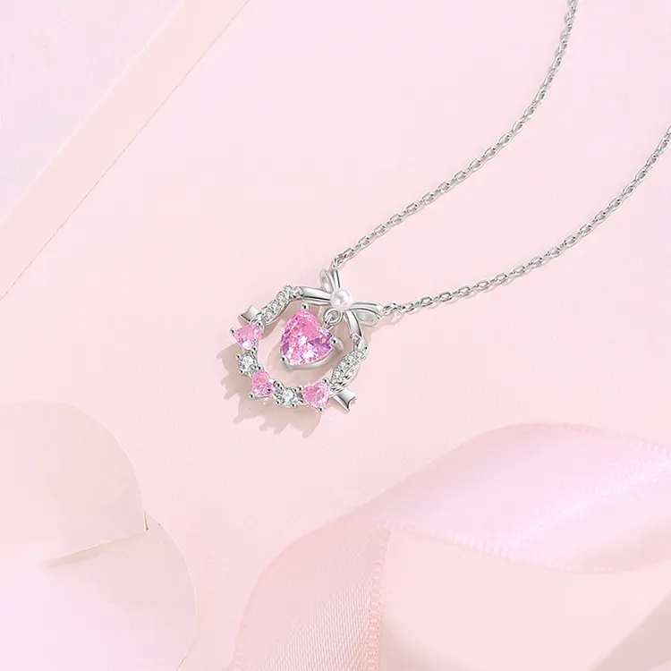 ALI THE FOX S925 Silver Necklaces Women's-4