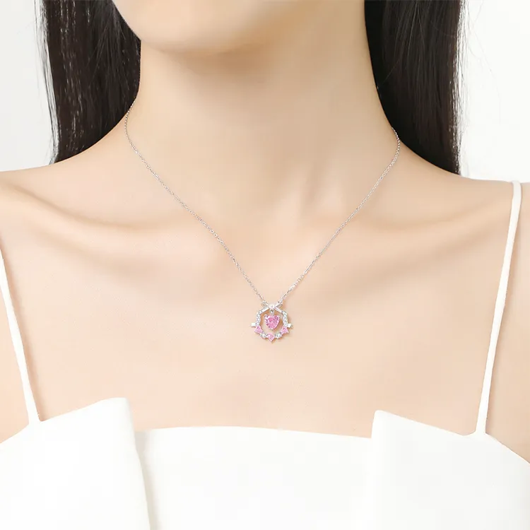 ALI THE FOX S925 Silver Necklaces Women's-6