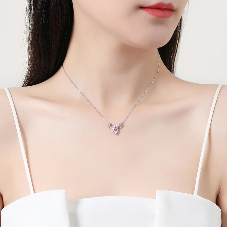 ALI THE FOX S925 Silver Necklaces Women's-6