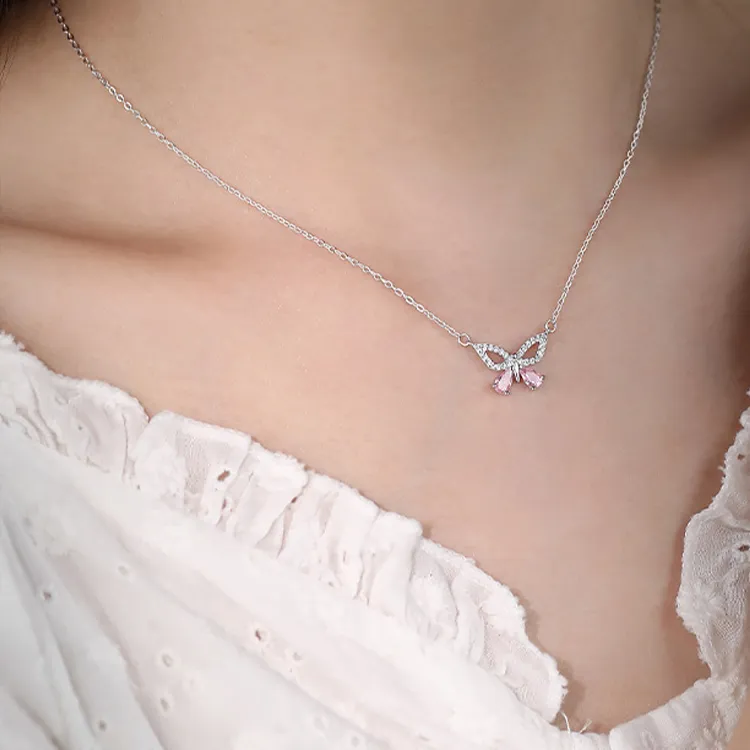 ALI THE FOX 925 Sterling Silver Necklaces Women's-2