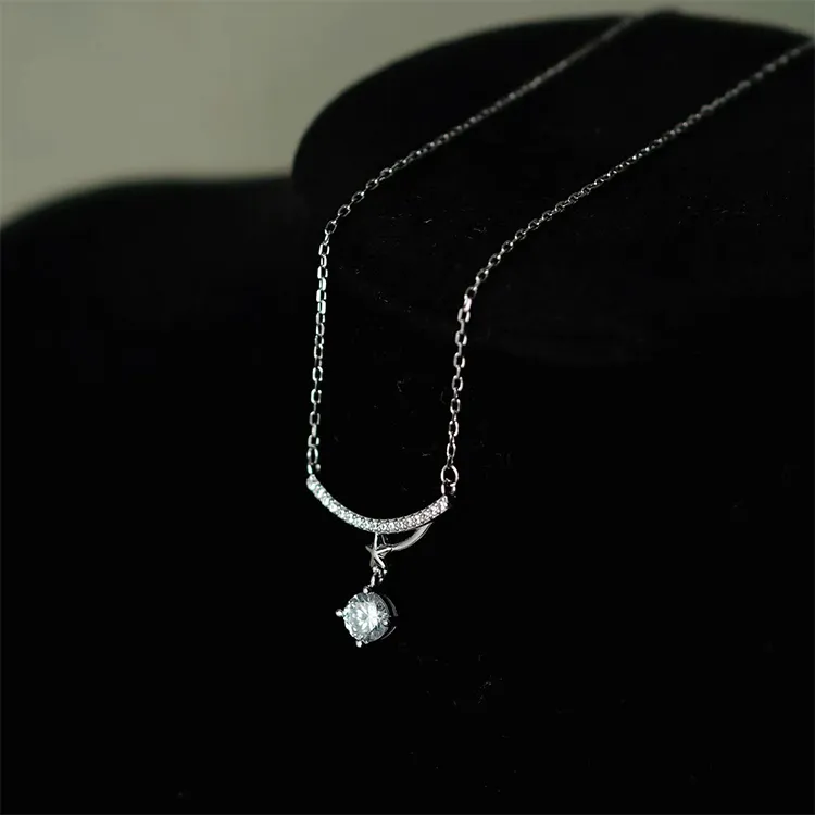 ALI THE FOX Zircon Necklaces Women's-1