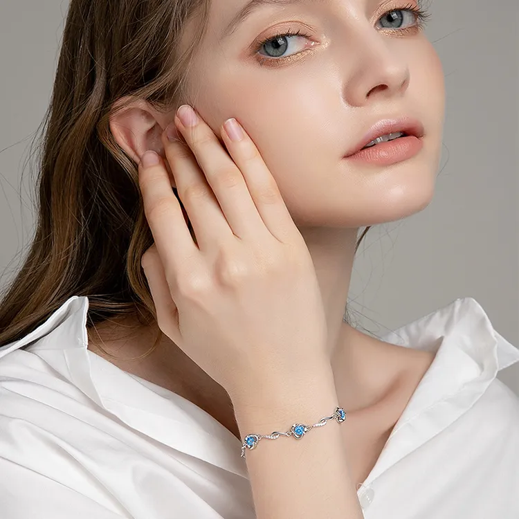 ALI THE FOX S925 Sterling Silver Bracelets Women's-1