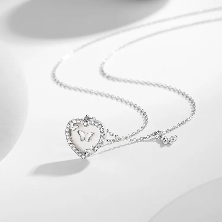 ALI THE FOX S925 Silver Necklaces Women's-2
