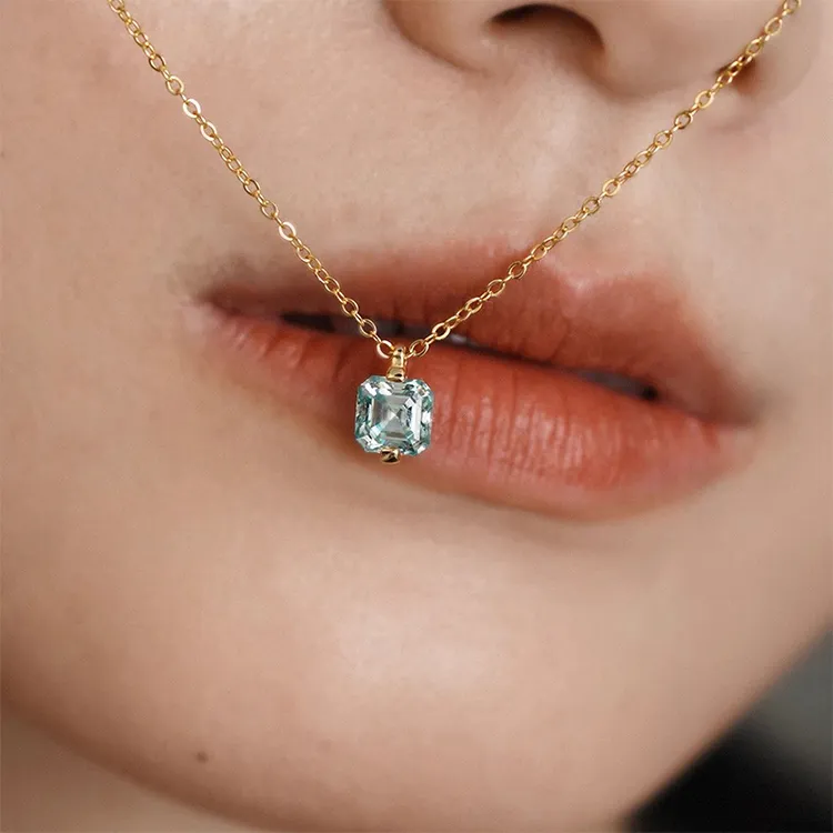 ALI THE FOX Zircon Necklaces Women's-5