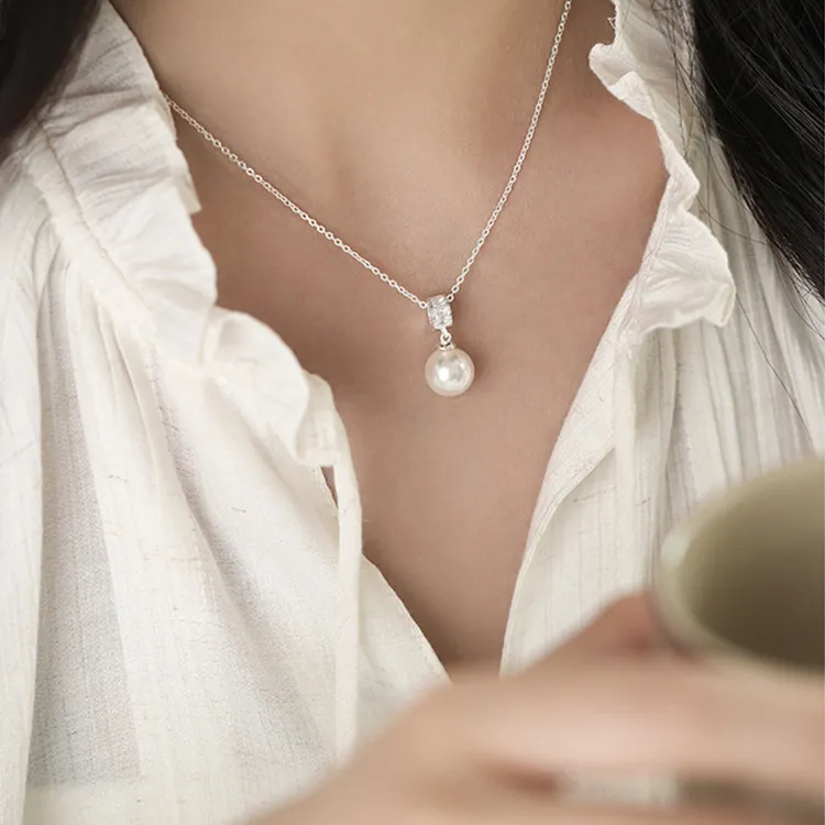 ALI THE FOX S925 Silver Necklaces Women's-2