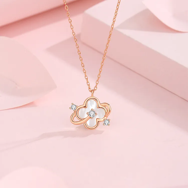 ALI THE FOX S925 Silver Necklaces Women's-1