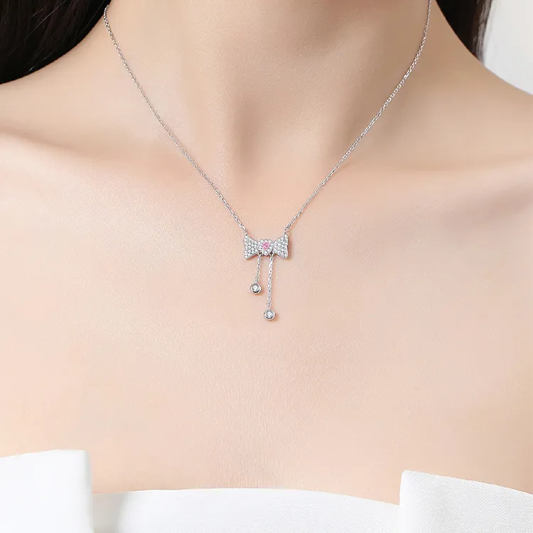ALI THE FOX 925 Sterling Silver Necklaces Women's-1