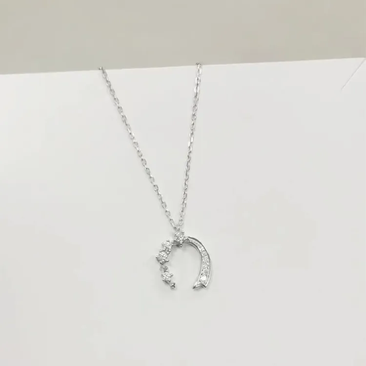 ALI THE FOX S925 Silver Necklaces Women's-2