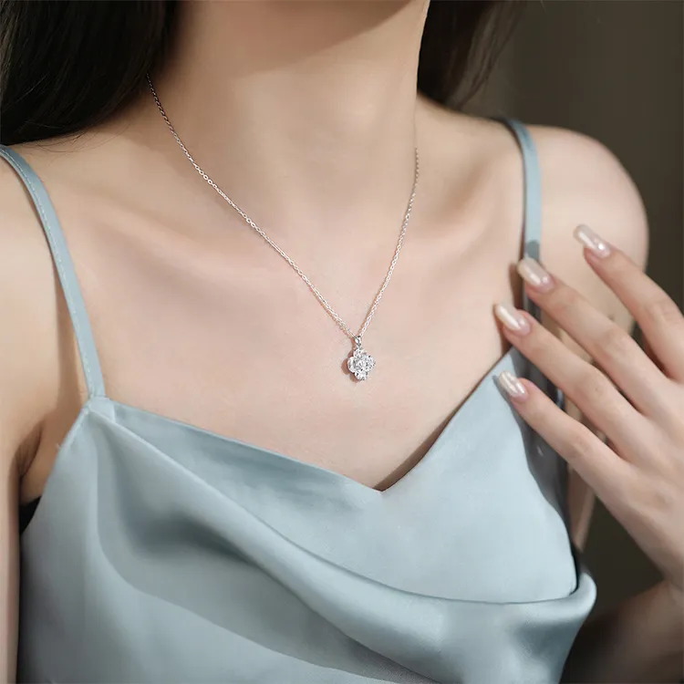 ALI THE FOX 925 Sterling Silver Necklaces Women's-3
