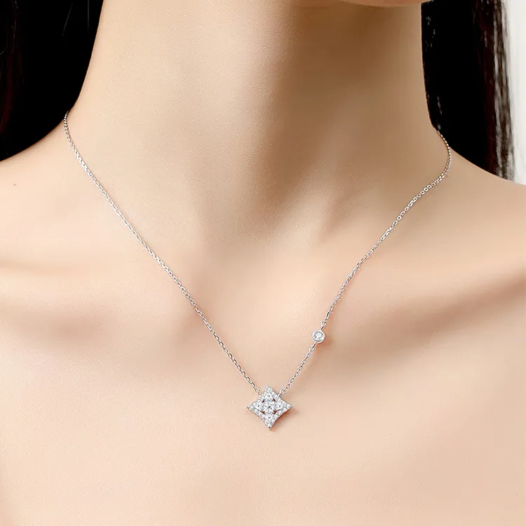 ALI THE FOX S925 Silver Necklaces Women's-1