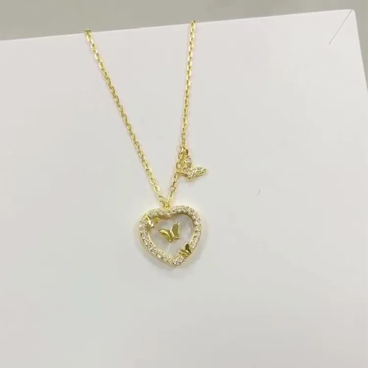 ALI THE FOX S925 Silver Necklaces Women's-7