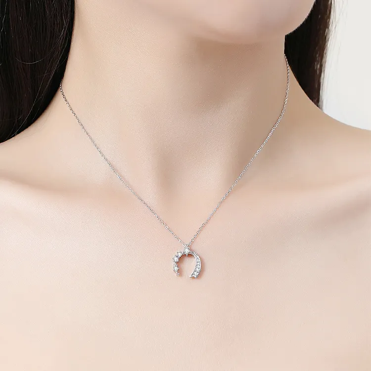 ALI THE FOX S925 Silver Necklaces Women's-1