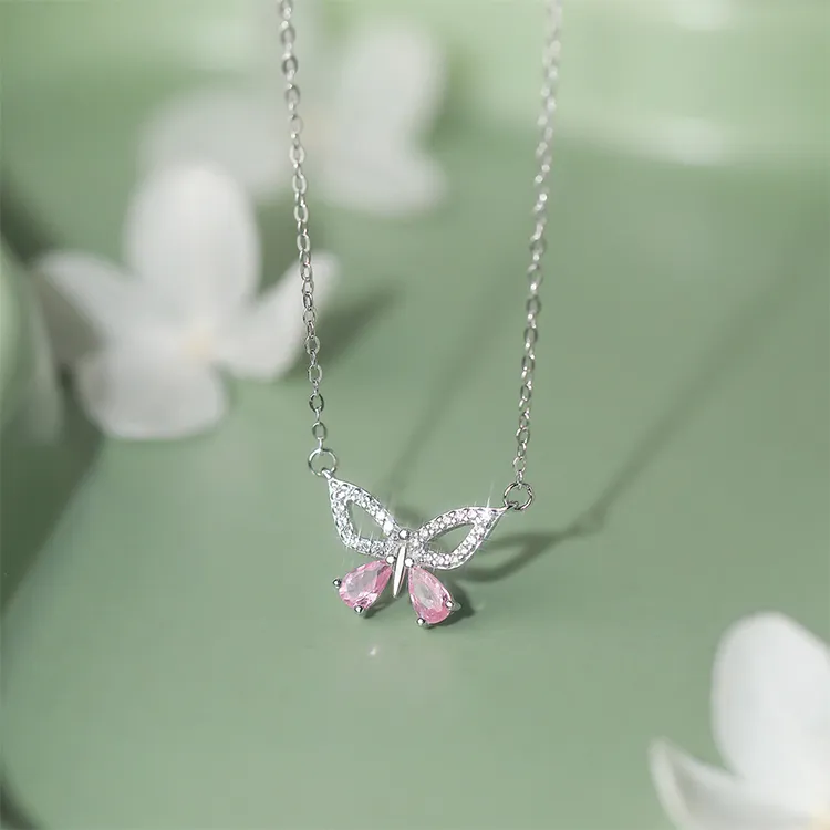 ALI THE FOX 925 Sterling Silver Necklaces Women's-3