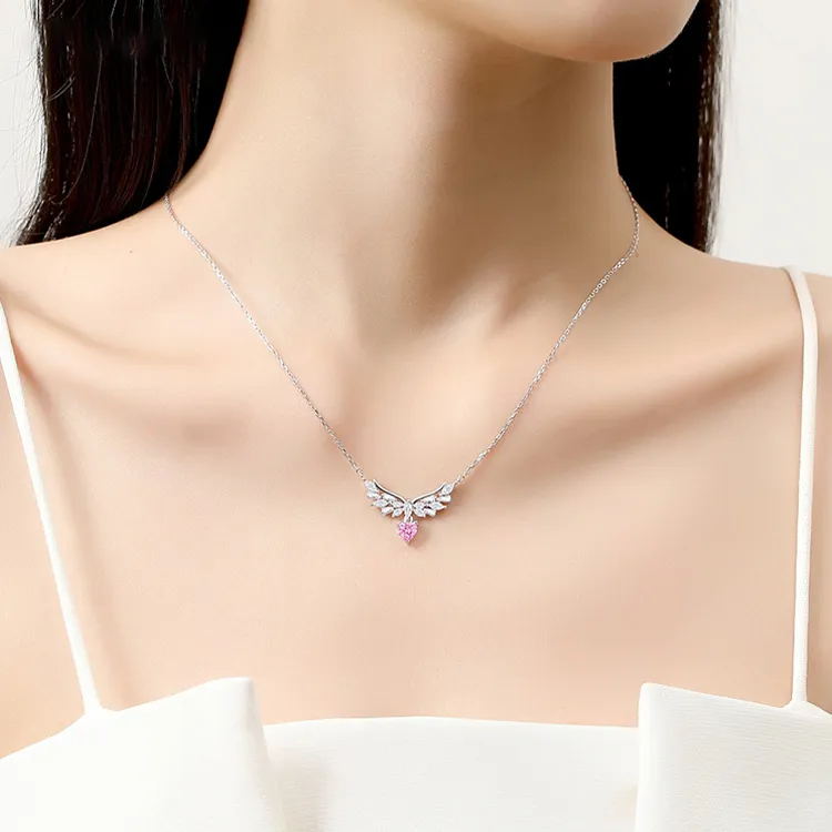 ALI THE FOX S925 Silver Necklaces Women's-6