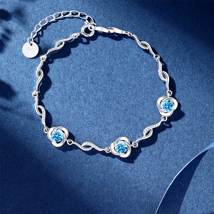 ALI THE FOX S925 Sterling Silver Bracelets Women's-3