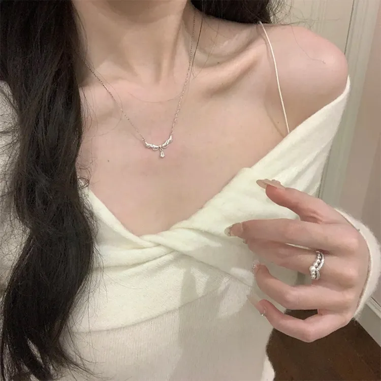 ALI THE FOX Zircon Necklaces Women's-6
