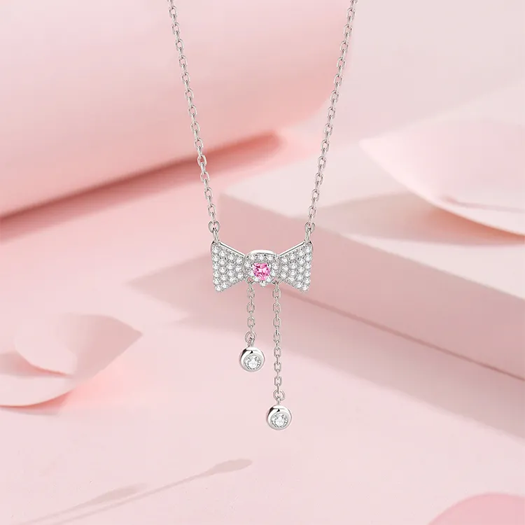 ALI THE FOX 925 Sterling Silver Necklaces Women's-3