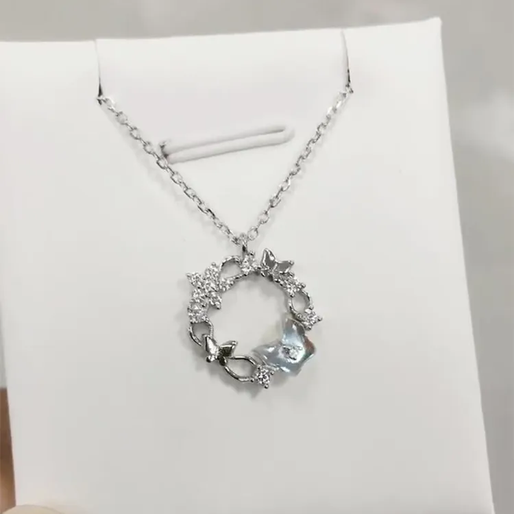 ALI THE FOX S925 Silver Necklaces Women's-2