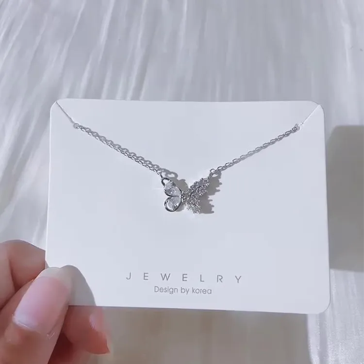ALI THE FOX S925 Silver Necklaces Women's-2