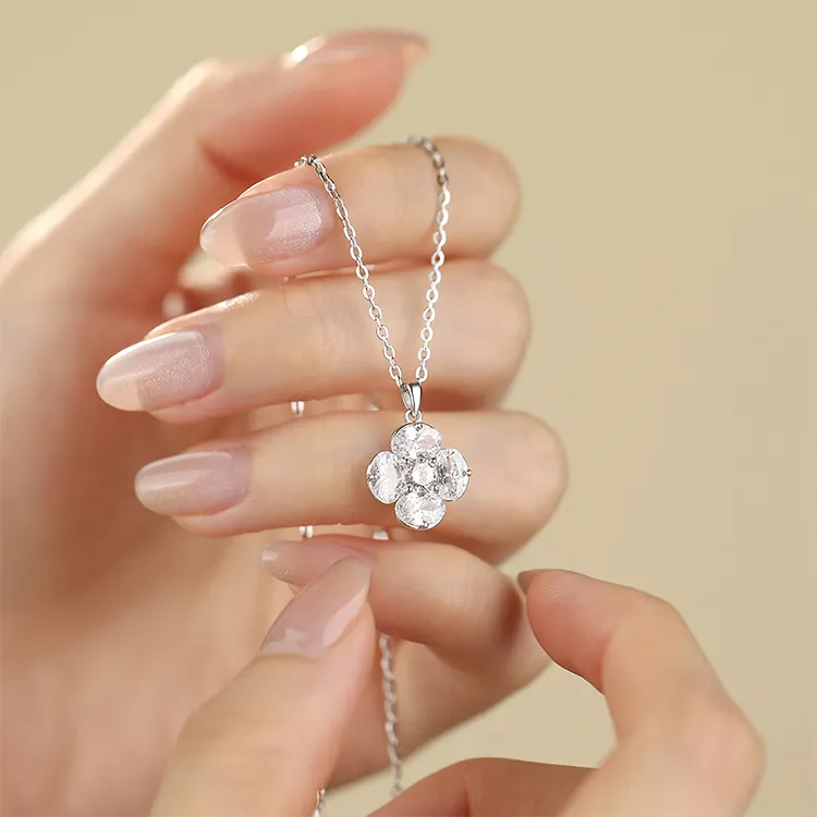 ALI THE FOX 925 Sterling Silver Necklaces Women's-2