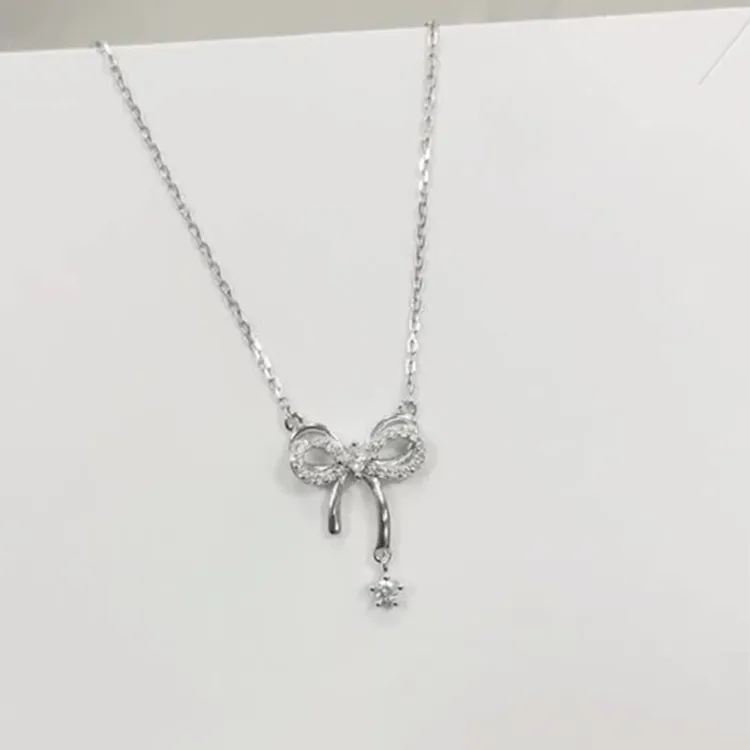 ALI THE FOX S925 Silver Necklaces Women's-1