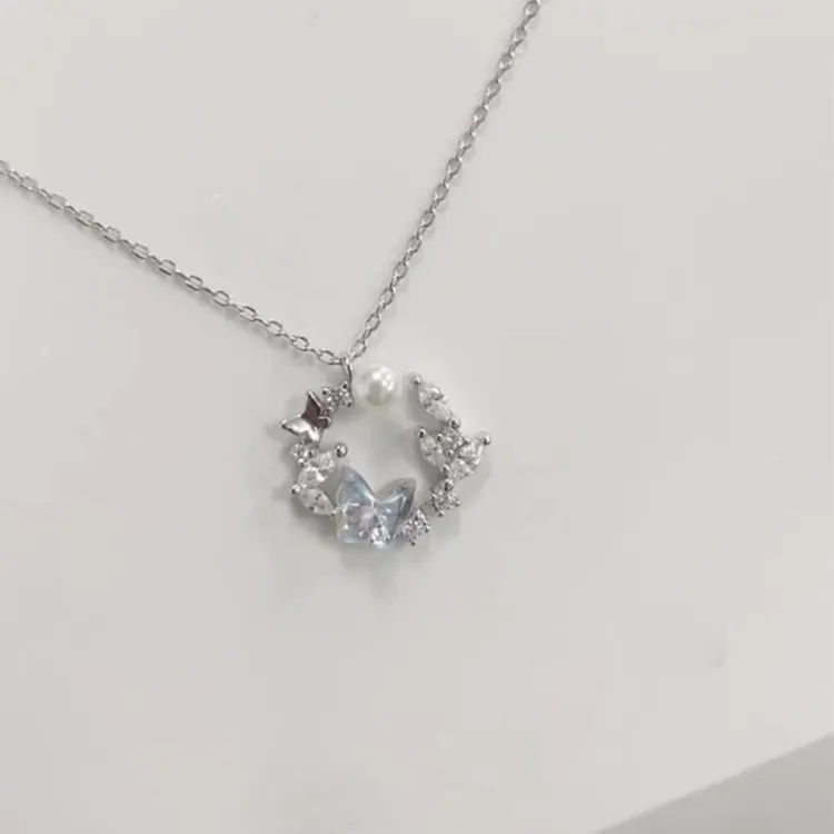 ALI THE FOX S925 Silver Necklaces Women's-2