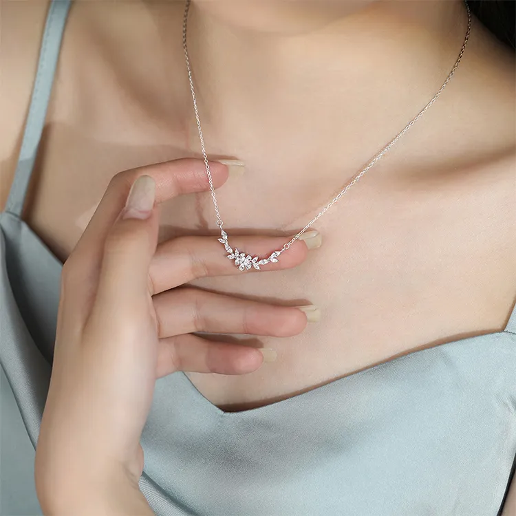 ALI THE FOX 925 Sterling Silver Necklaces Women's-7