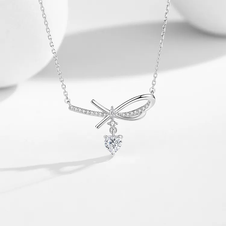 ALI THE FOX S925 Silver Necklaces Women's-3