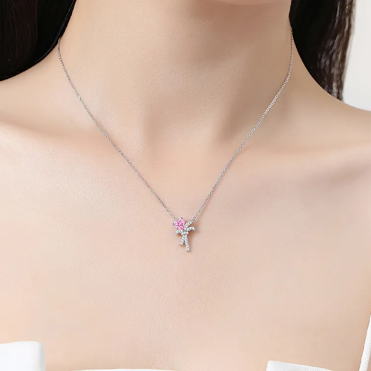 ALI THE FOX S925 Silver Necklaces Women's-1