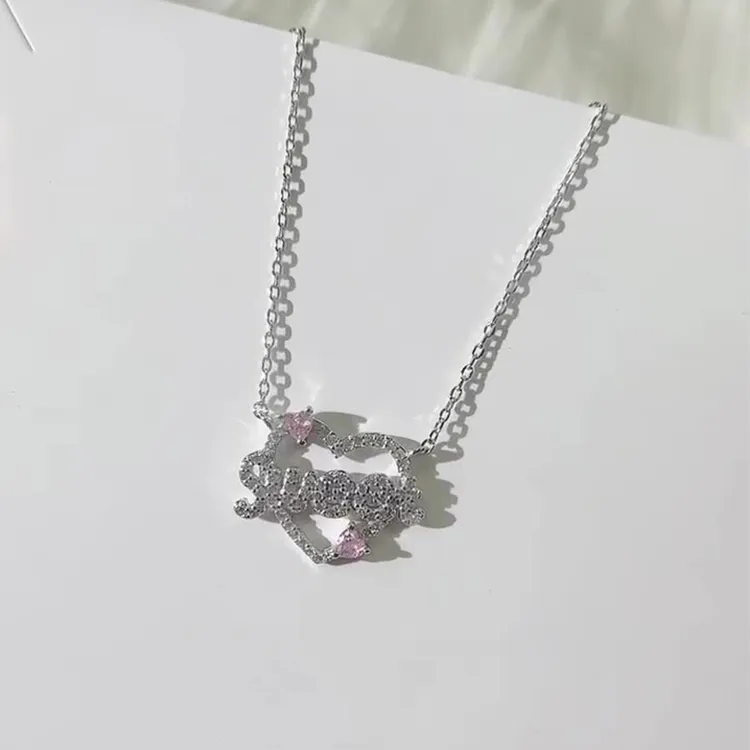 ALI THE FOX S925 Silver Necklaces Women's-1