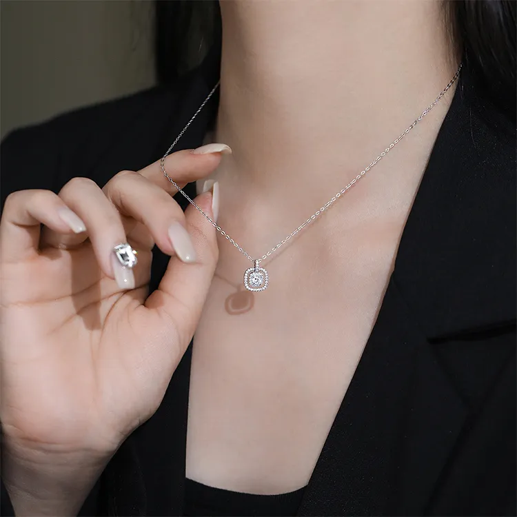 ALI THE FOX 925 Sterling Silver Necklaces Women's-5