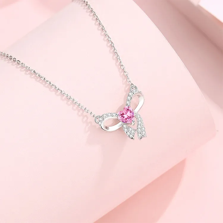 ALI THE FOX S925 Silver Necklaces Women's-5