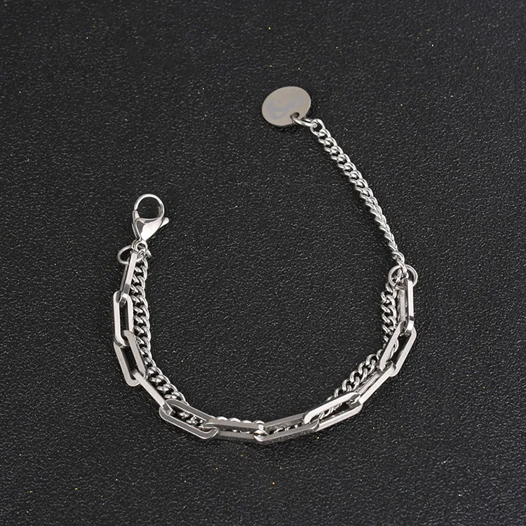 ALI THE FOX Titanium Steel Bracelets Unisex-3