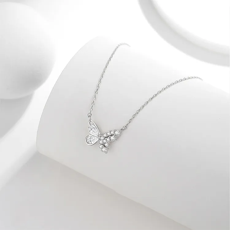 ALI THE FOX S925 Silver Necklaces Women's-4