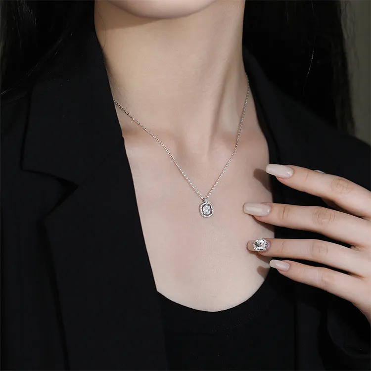 ALI THE FOX 925 Sterling Silver Necklaces Women's-4