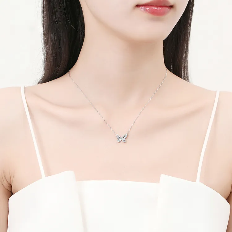 ALI THE FOX S925 Silver Necklaces Women's-6