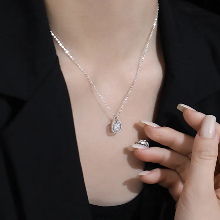 ALI THE FOX 925 Sterling Silver Necklaces Women's-1
