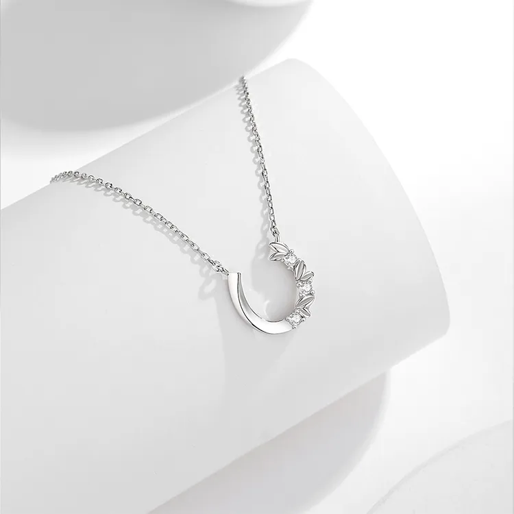 ALI THE FOX S925 Silver Necklaces Women's-5