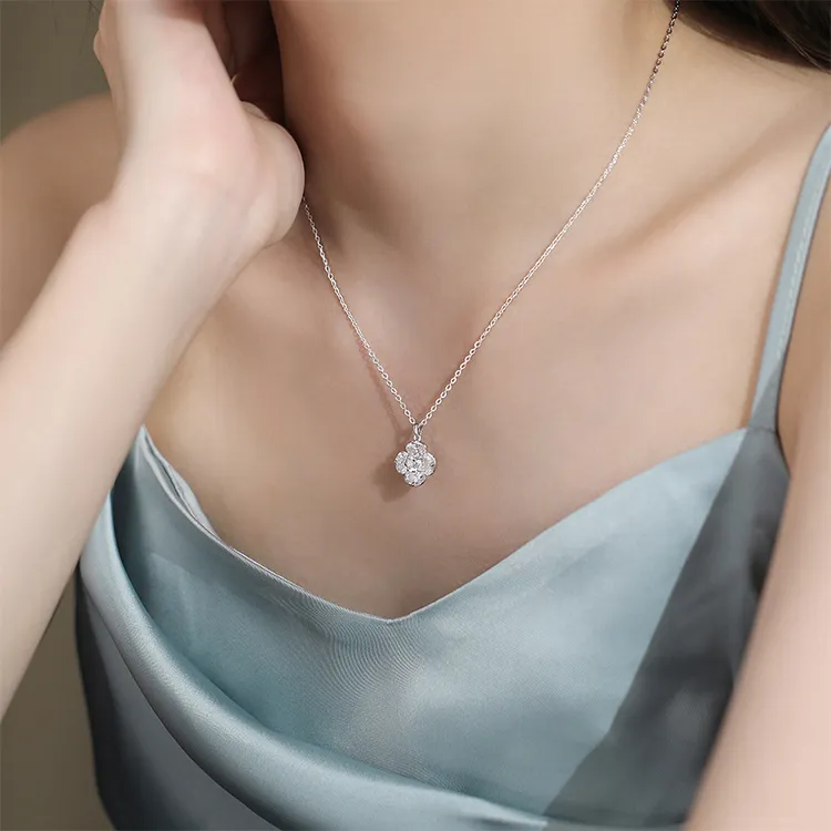 ALI THE FOX 925 Sterling Silver Necklaces Women's-4