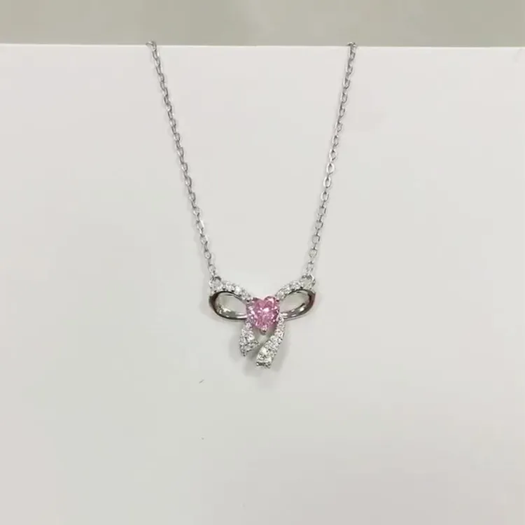 ALI THE FOX S925 Silver Necklaces Women's-2