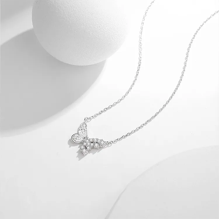 ALI THE FOX S925 Silver Necklaces Women's-5
