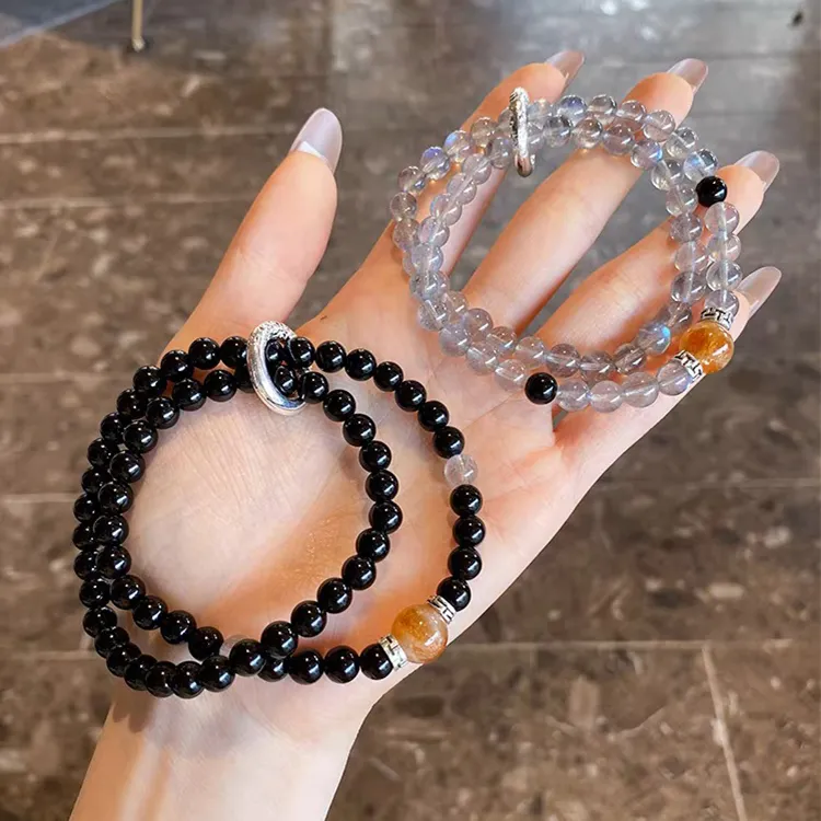 ALI THE FOX Agate Bracelets Unisex-5