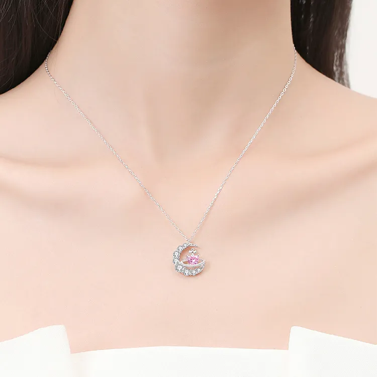 ALI THE FOX S925 Silver Necklaces Women's-1