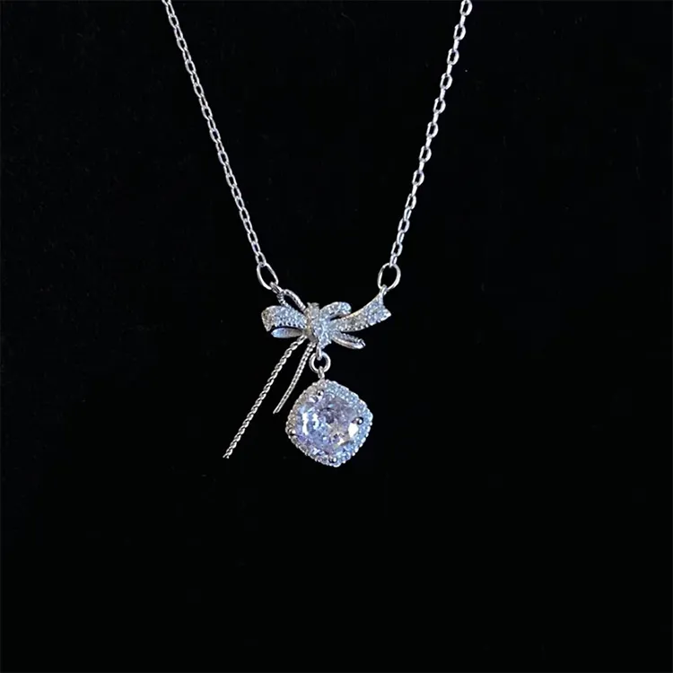 ALI THE FOX Zircon Necklaces Women's-3