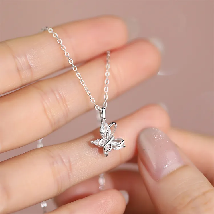 ALI THE FOX 925 Sterling Silver Necklaces Women's-1