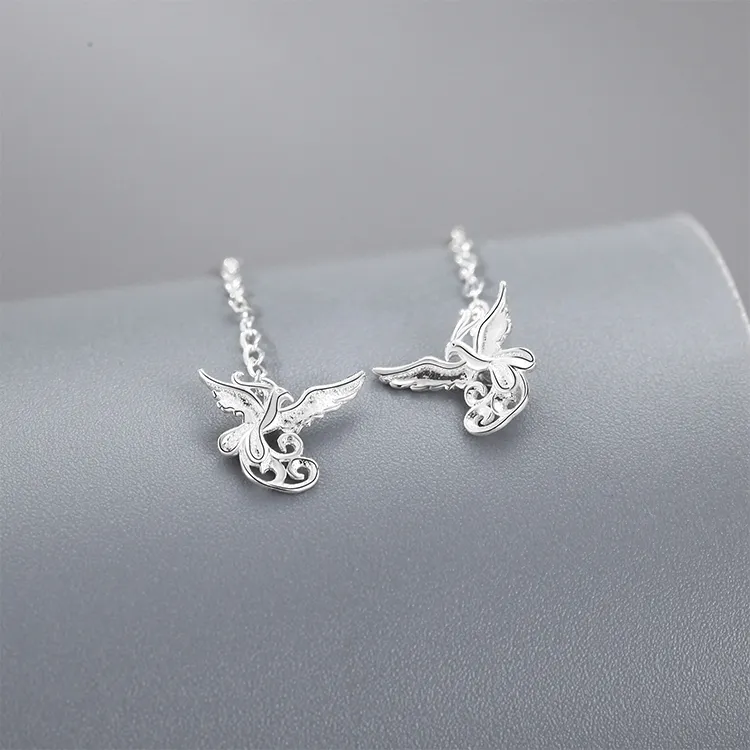 ALI THE FOX S999 Fine Silver Earrings Women's-4